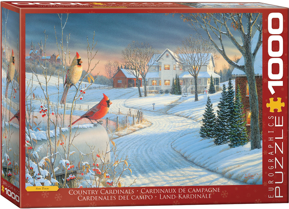 Country Cardinals 1000pc