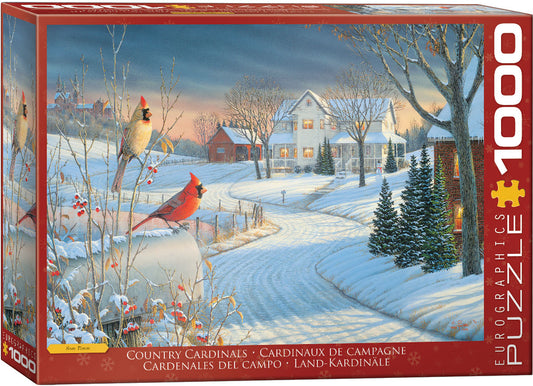 Country Cardinals 1000pc