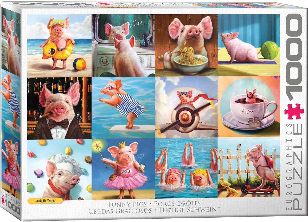 Funny Pigs 1000pc