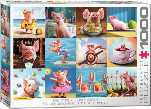Funny Pigs 1000pc