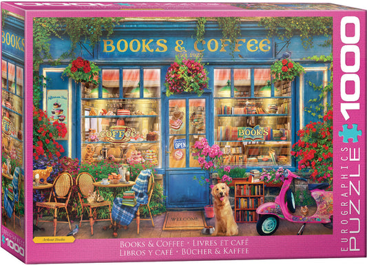 Books & Coffee 1000pc