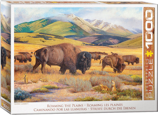 Roaming the Plains - H Lambson 1000pc