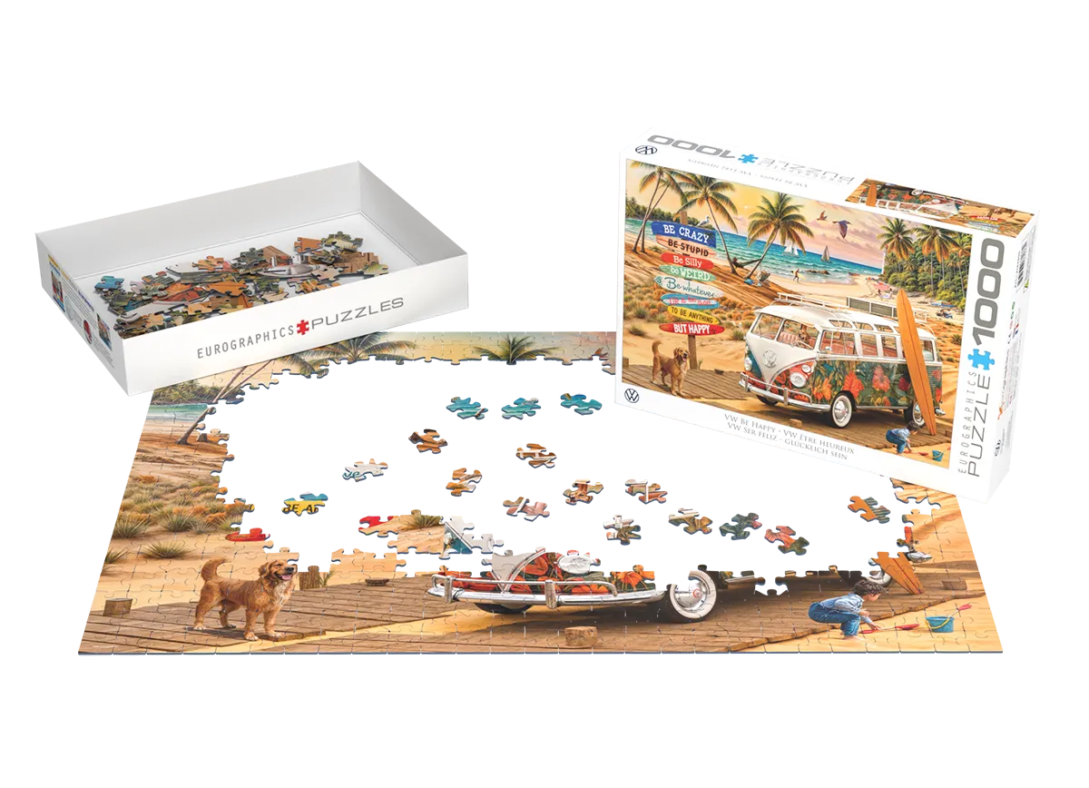 VW Be Happy 1000pc