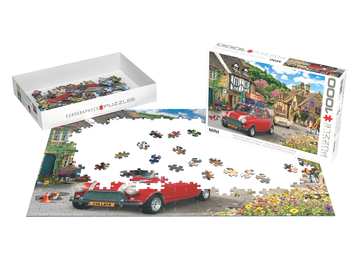 Traveling Mini Cooper 1000c