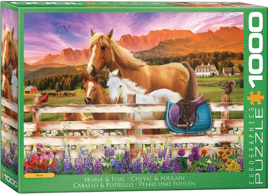 Horse and Foal 1000pc