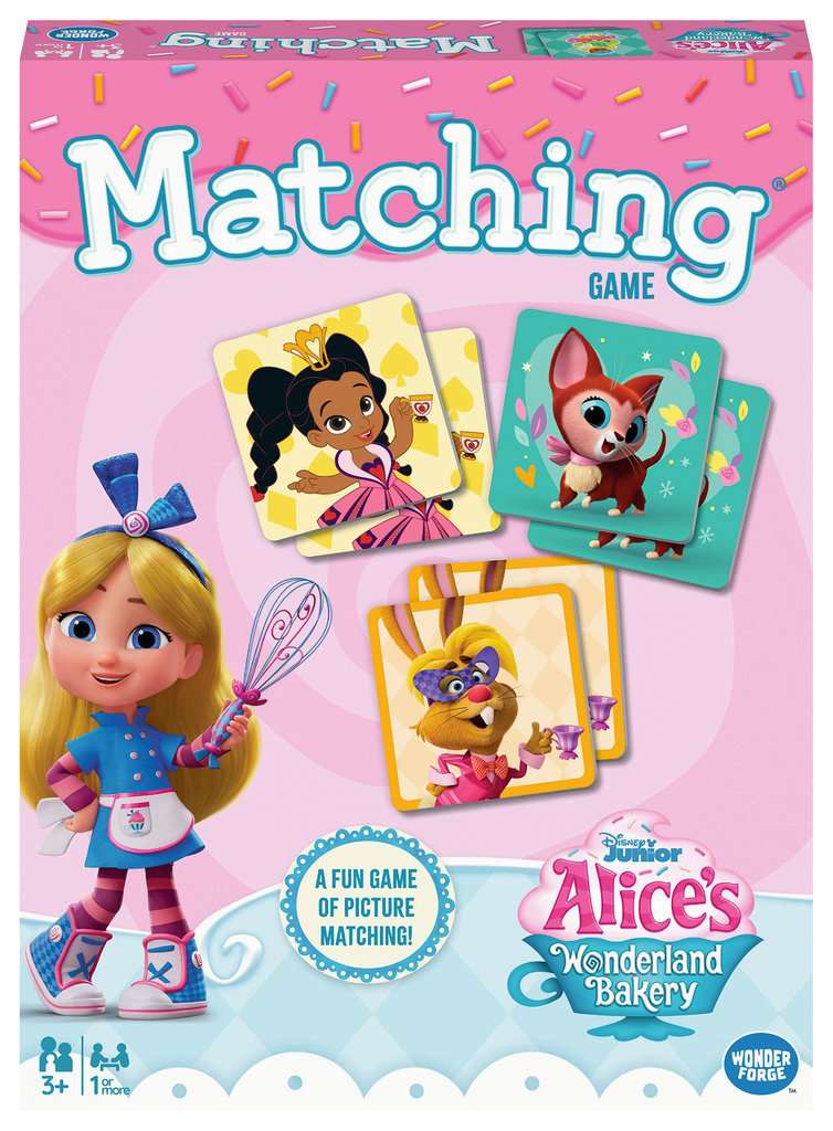 Alice's Wonderland Baking Matching Game