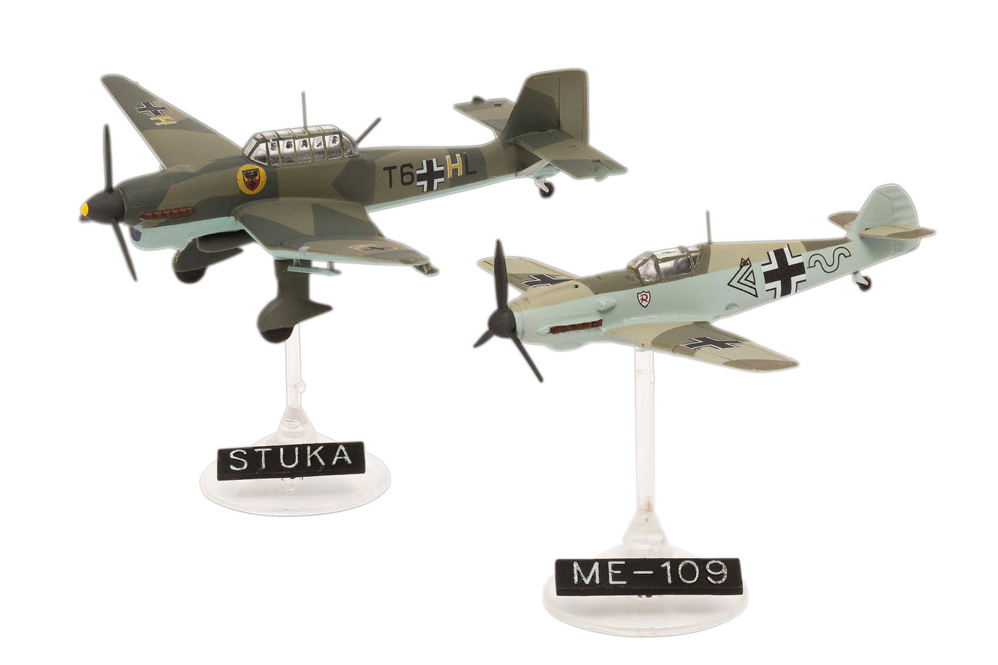 Messerschmitt Bf109E & Junkers Ju87B 1/144