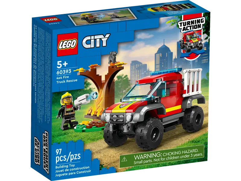 City 4X4 Fire Truck Rescue