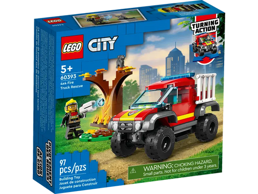 City 4X4 Fire Truck Rescue