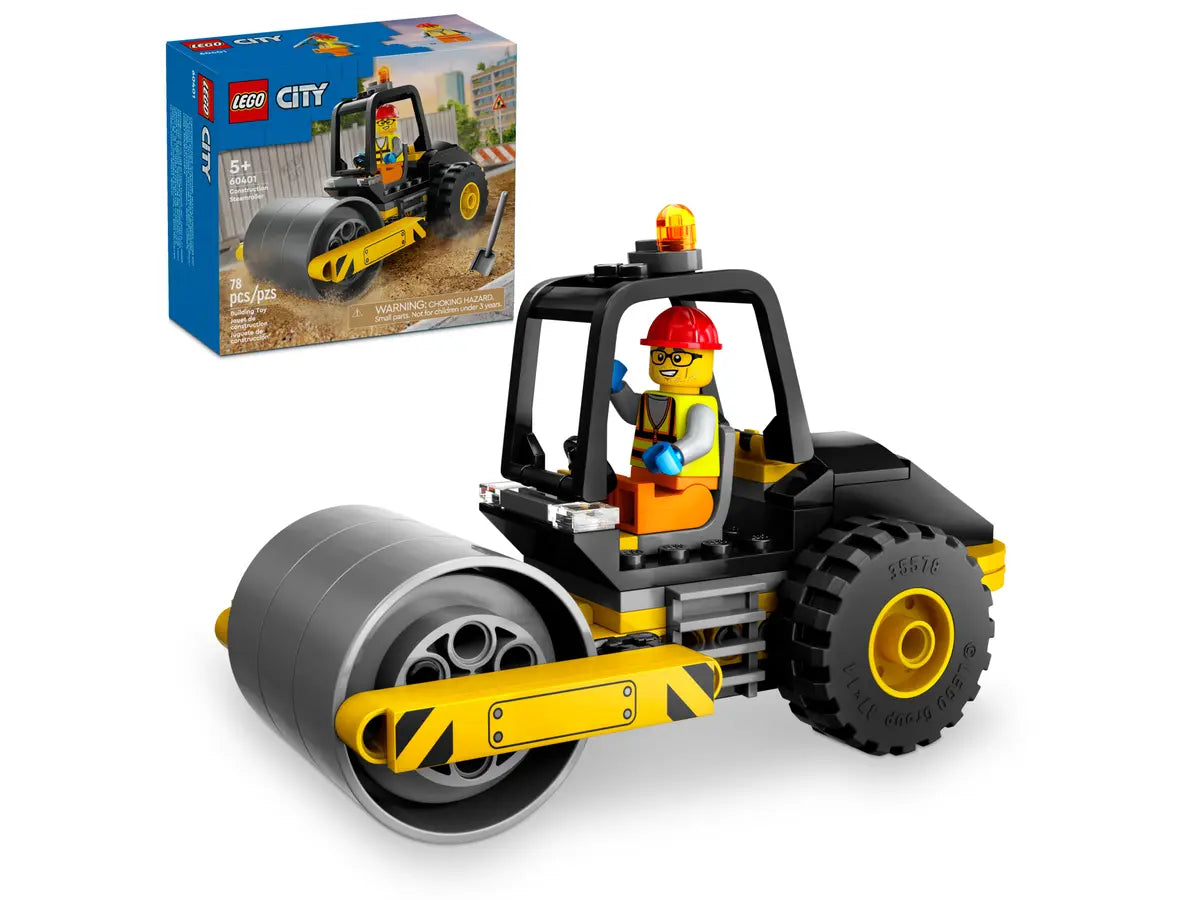 City Construction Steamroller