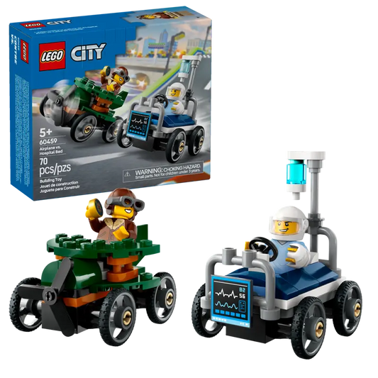 City Airplane vs. Hospital Bed