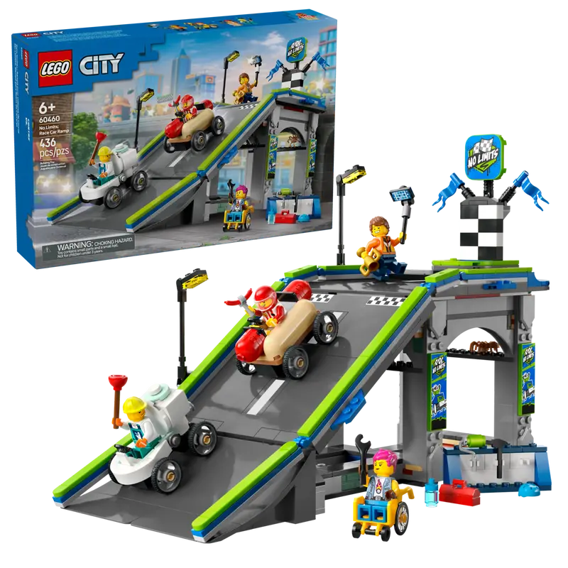 City No Limits: Race Car Ramp