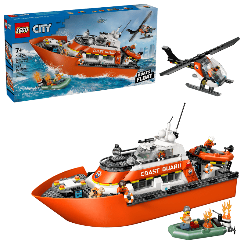 City Coast Guard Recue Boat