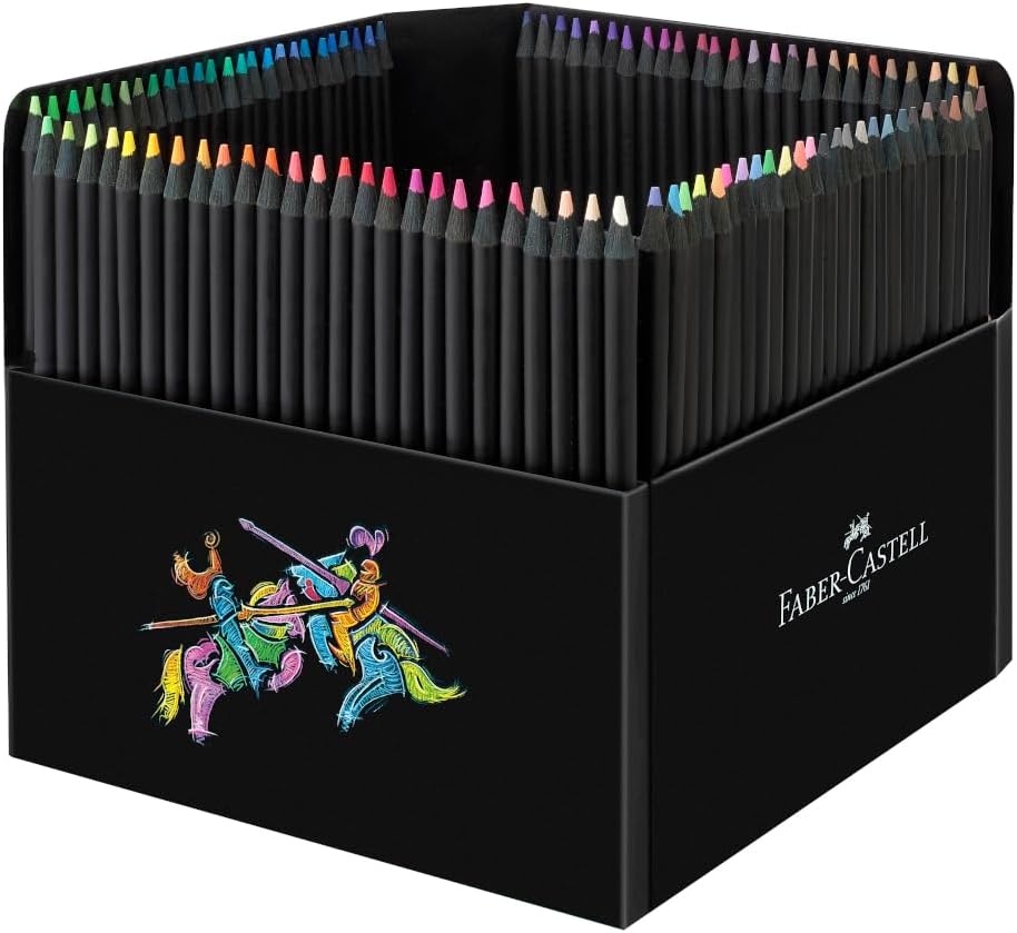 100 Color Pencils Black Edition