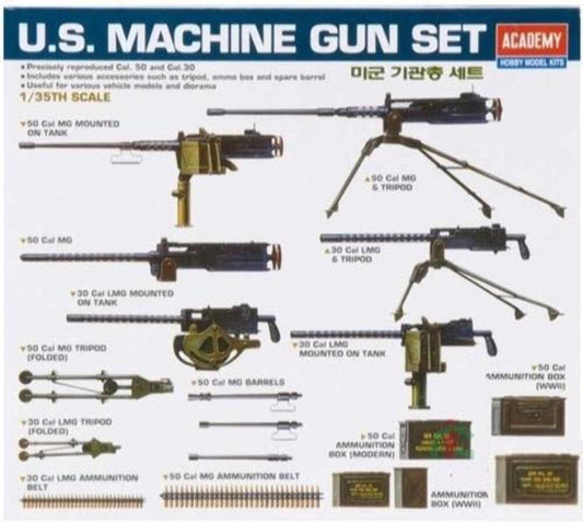 US Machine Gun Set 1/35