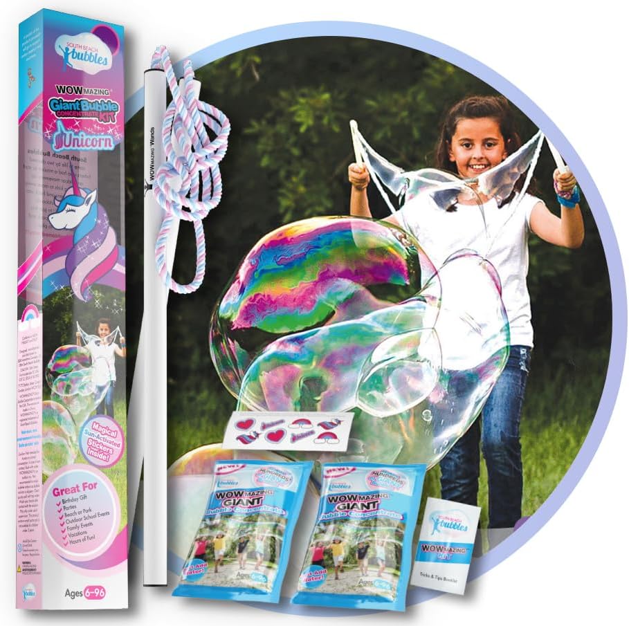 Wowmazing Giant Bubble Concentrate Kit Unicorn