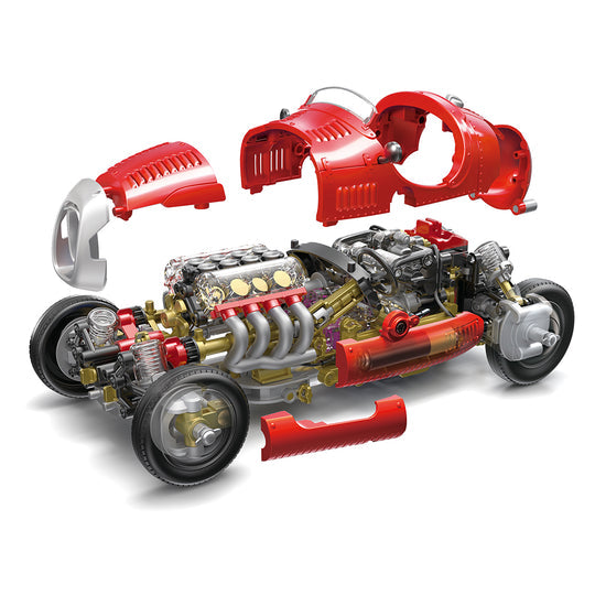 V8 Race Car (Visible Engine)