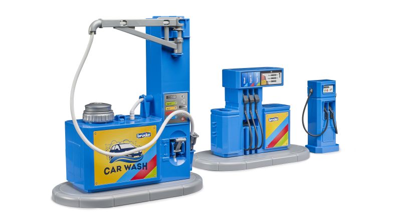 Gas Station with Car Wash