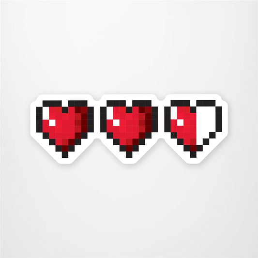 Sticker You: Gamer Hearts