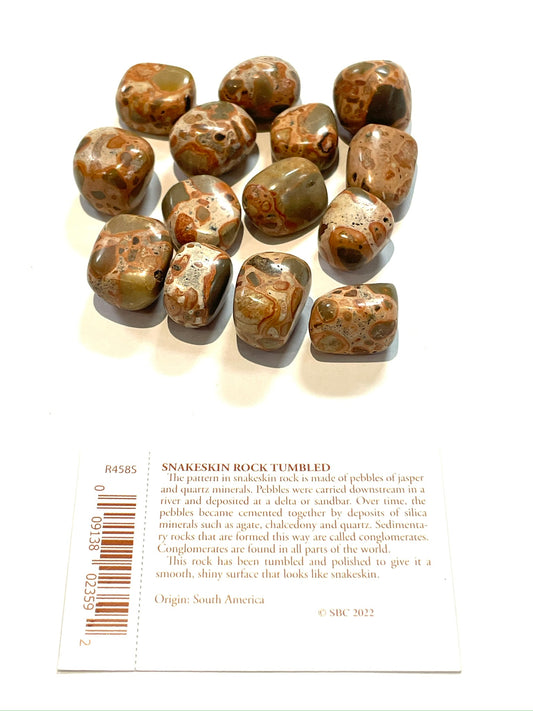 Snakeskin Rock Freeform Hand Polished