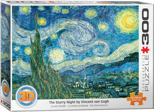 Van Gogh 3D - Starry Night Lenticular 300pc