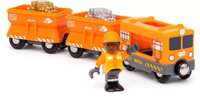 Gold Cargo Train