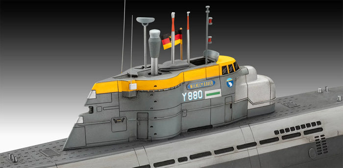 Wilhelm Bauer (U-2540), Type 206A, Type 212A 1/144