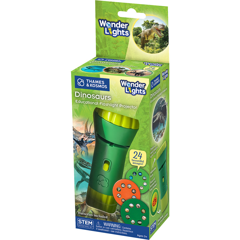 Wonder Lights Dinosaurs Flashlight Projector