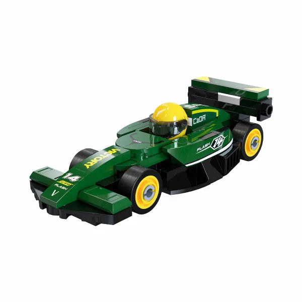 Circuit Racing Car Green 70pc