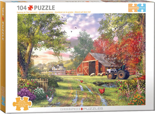 Evening at the Barnyard 104pc