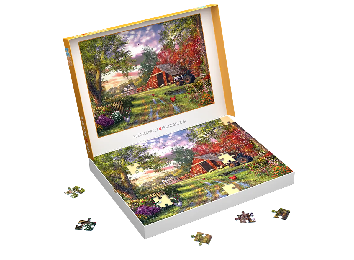 Evening at the Barnyard 104pc