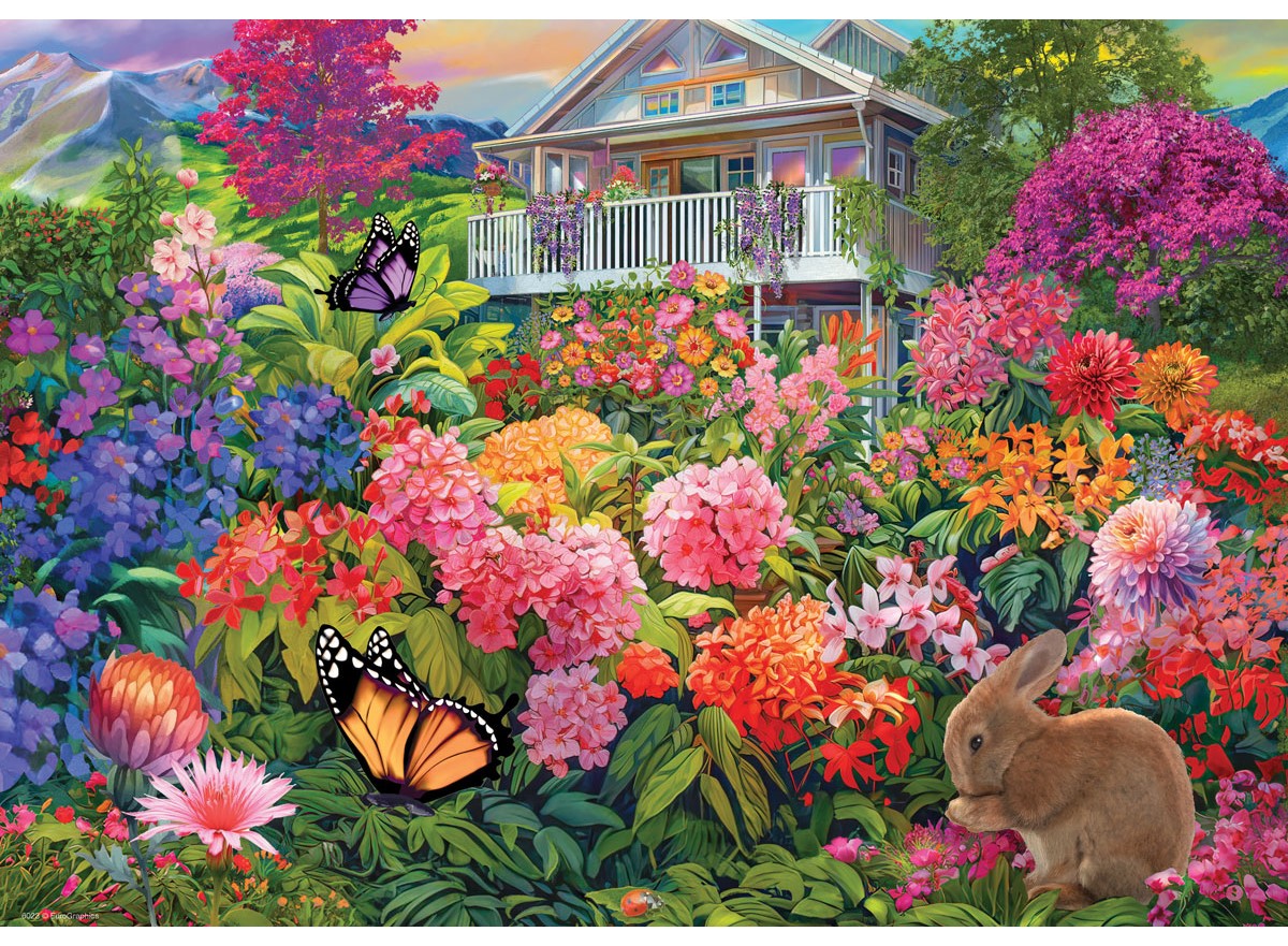 Bunny Garden 104pc