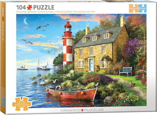 Cottage Lighthouse 104pc