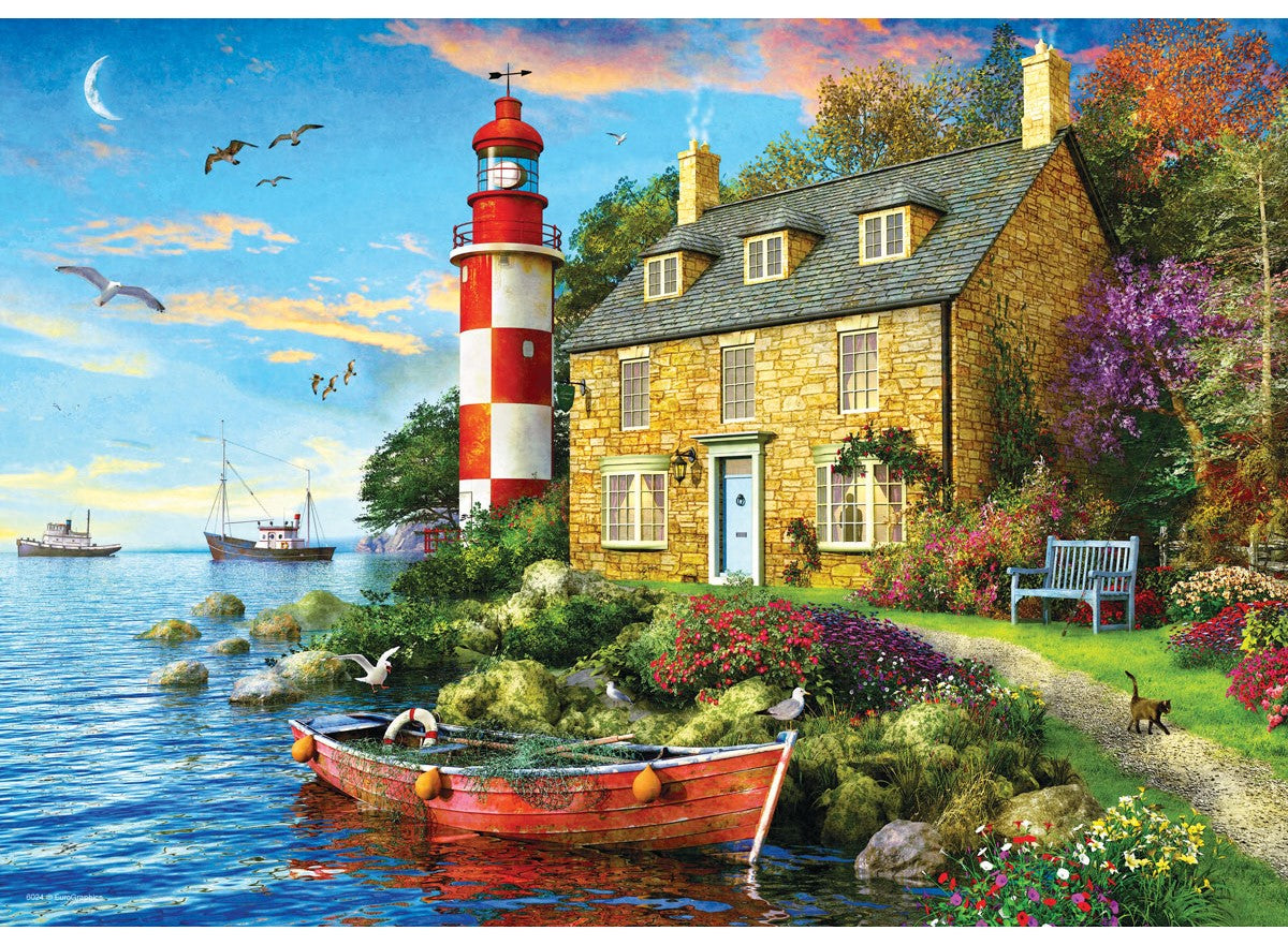 Cottage Lighthouse 104pc