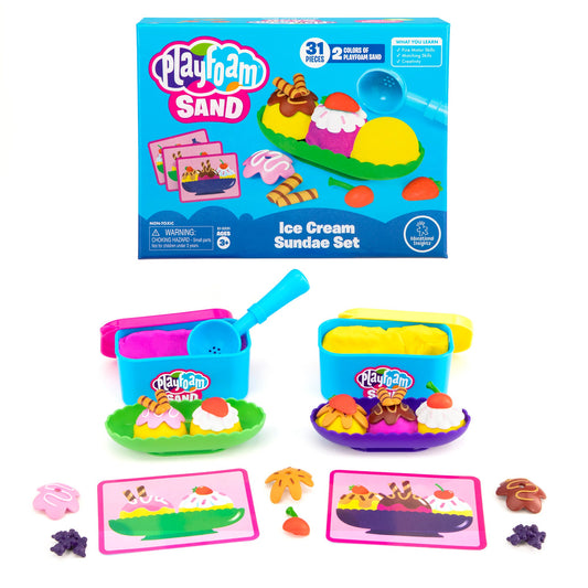 Playfoam Sand Ice Cream Sunday Set