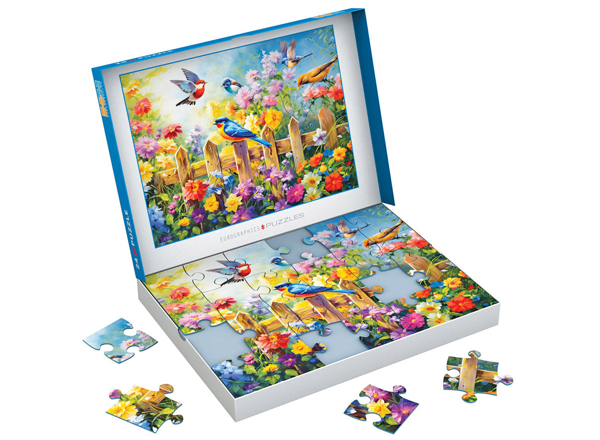 Playful Garden Birds 24pc