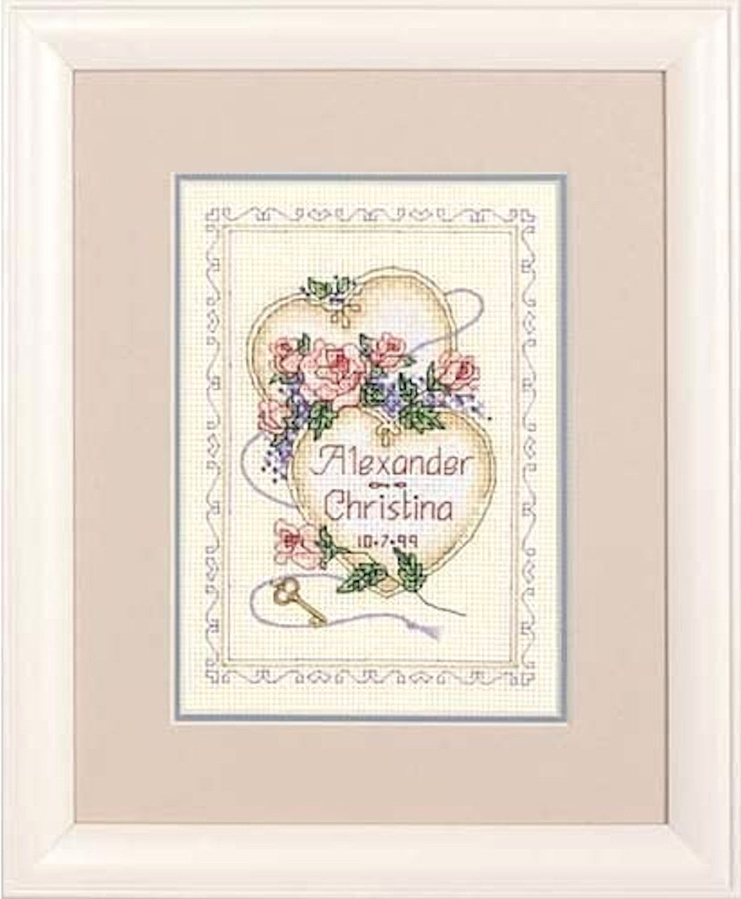 United Hearts Cross Stitch Kit