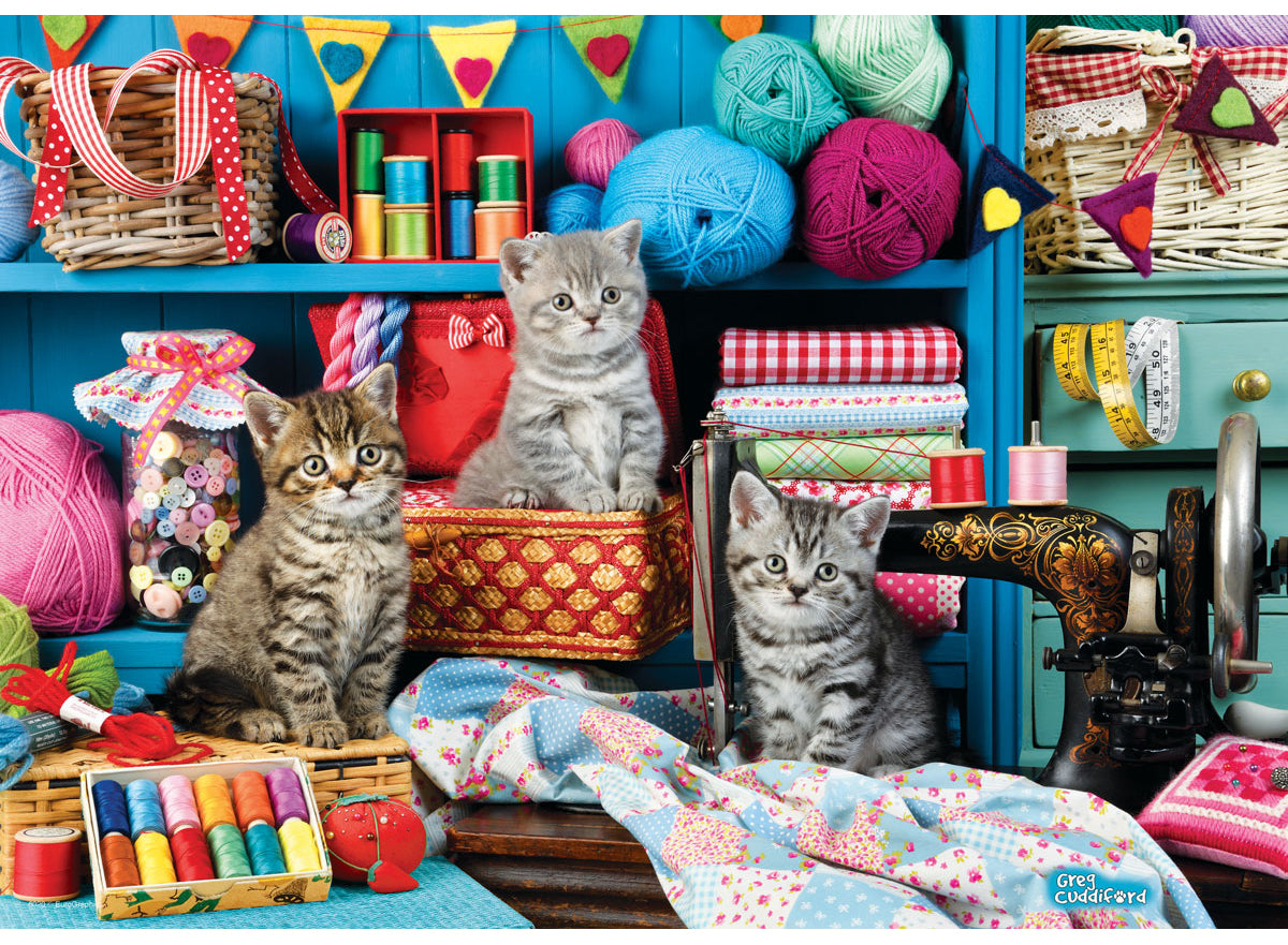 Sewing Room Kittens 48pc