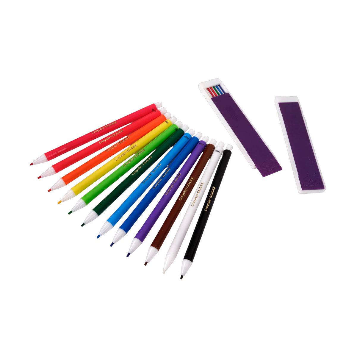 Clicks 12 Coloured Pencils