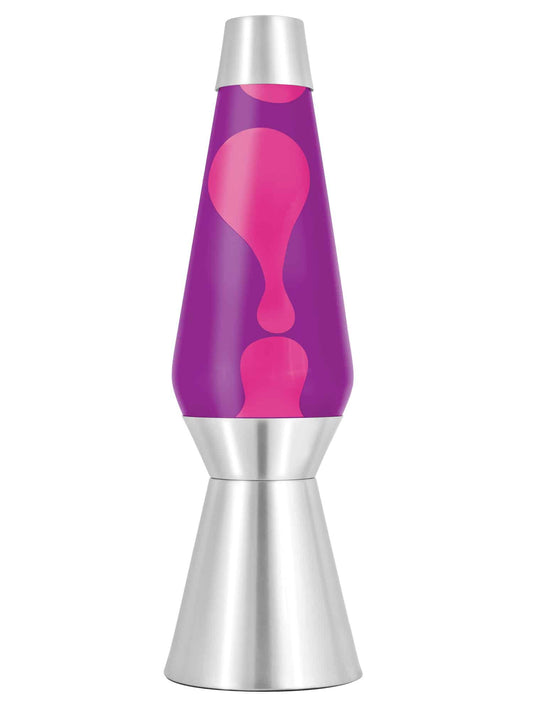 27" Lava Lamp Pink/Purple/Silver