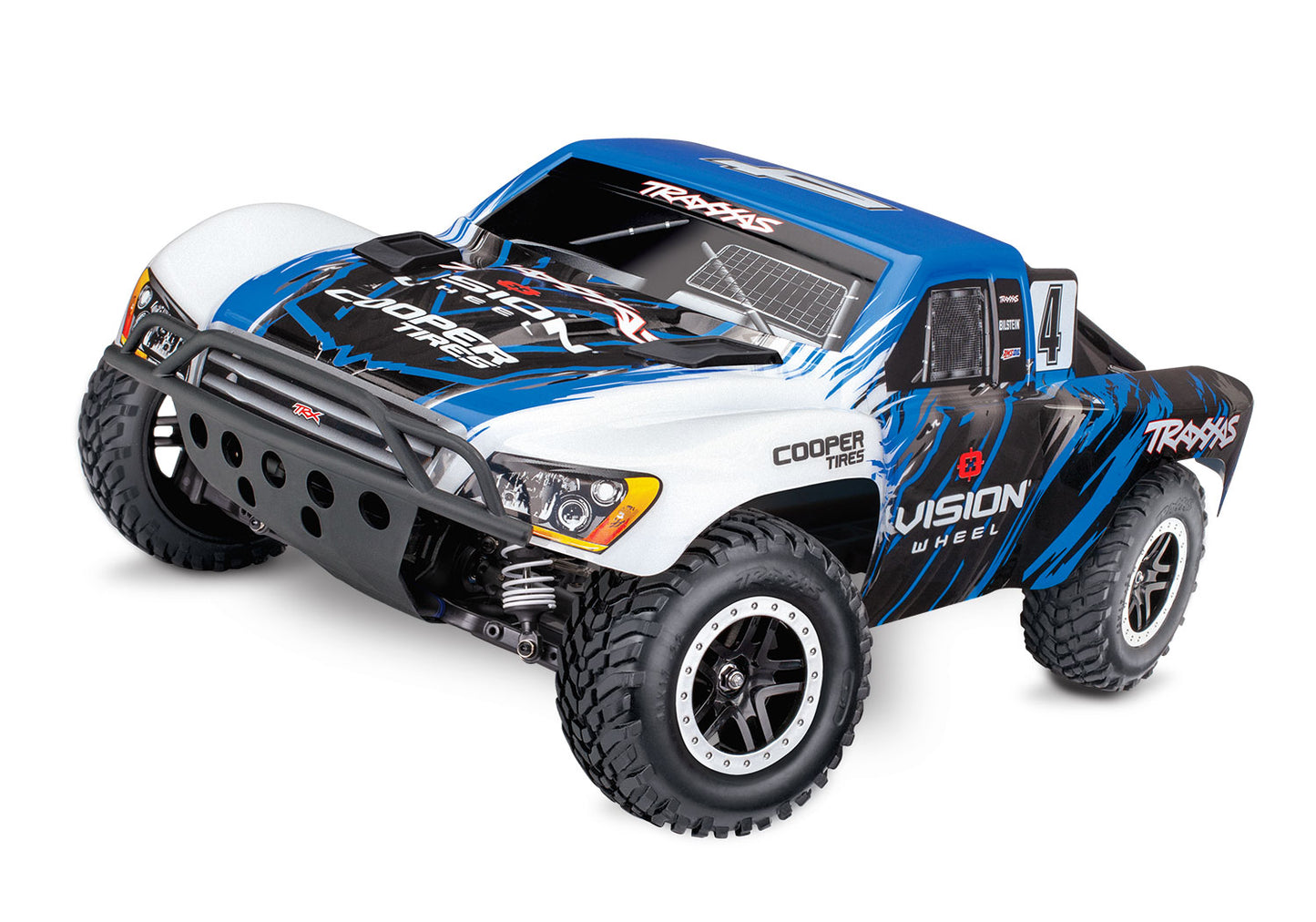 Traxxas Slash 4X4 VXL 1/10 4WD Electric Short Course Truck with TQi