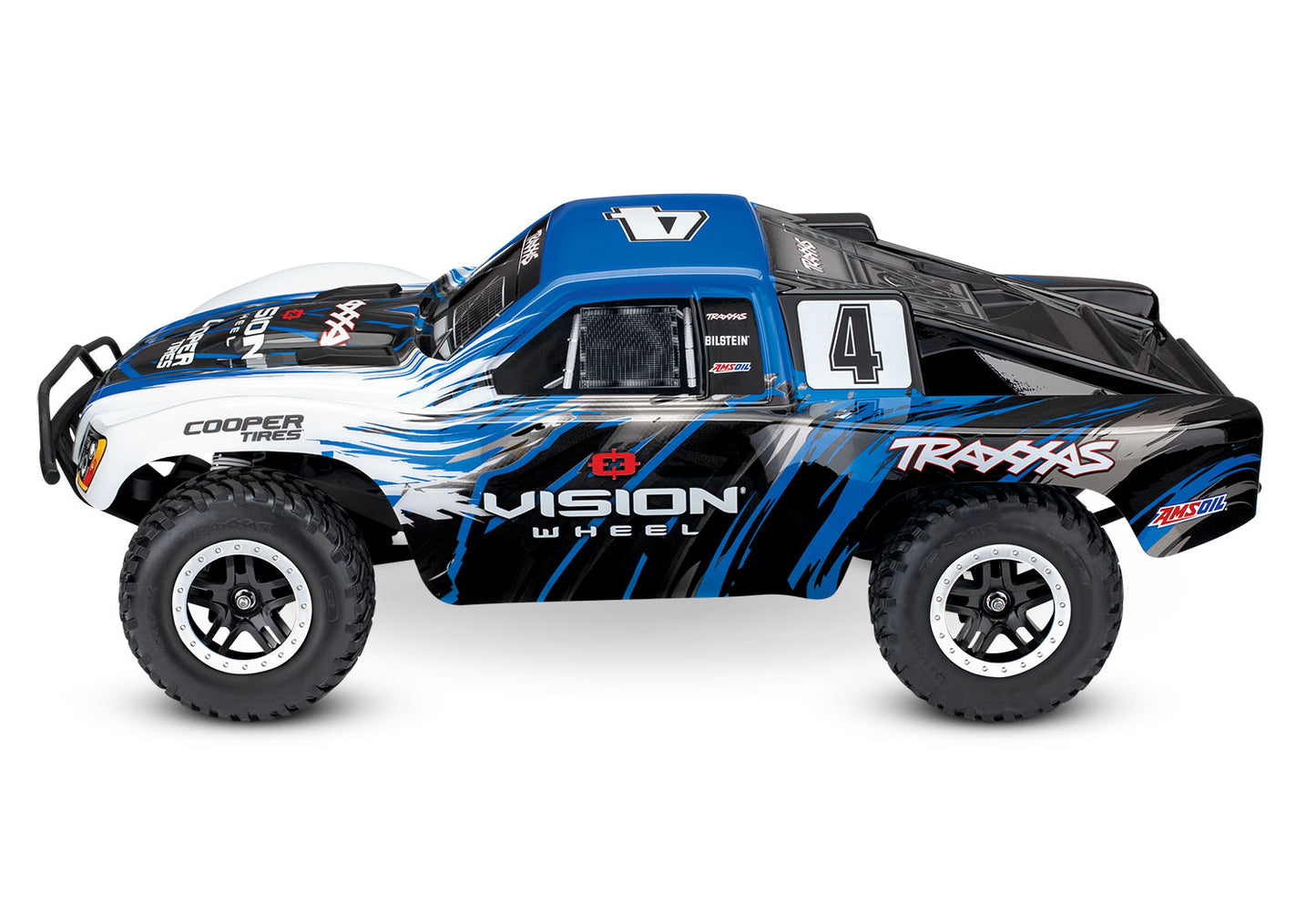 Traxxas Slash 4X4 VXL 1/10 4WD Electric Short Course Truck with TQi