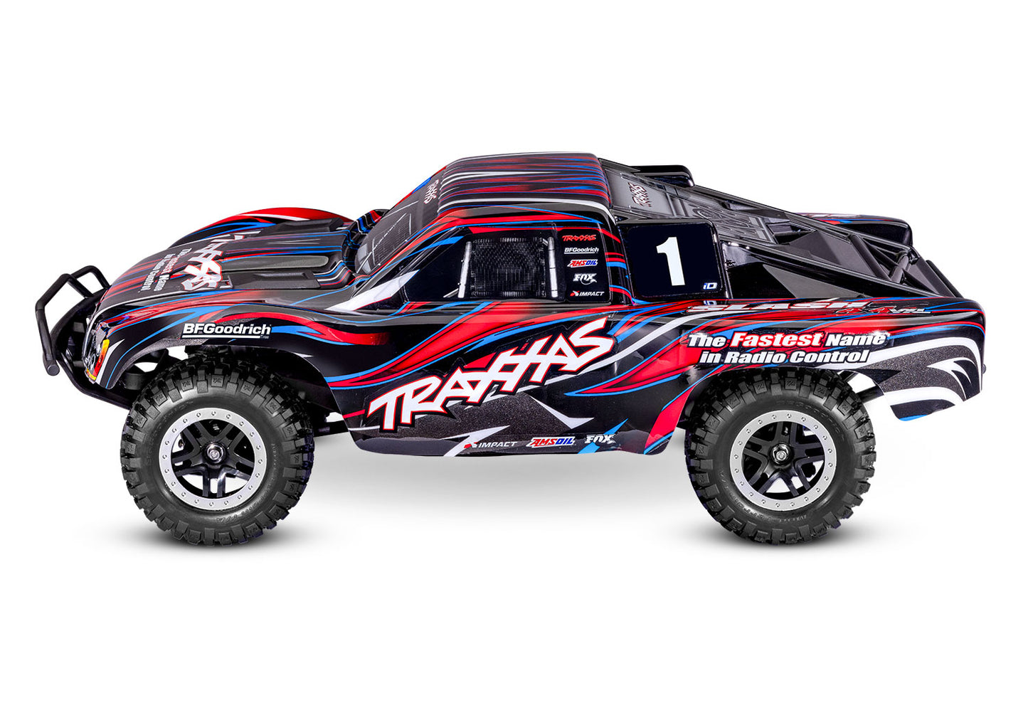 Traxxas Slash 4X4 VXL 4WD Brushless Short Course Truck with TQI 1/10