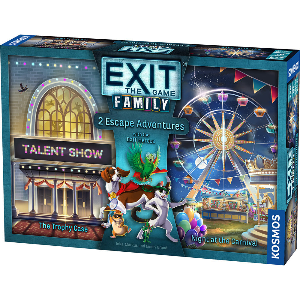 Exit: Family Game, The Trophy Case & Night at the Carnival