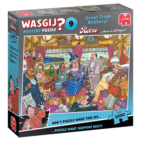 Wasgij? #9 Great Train robbery! 1000pc