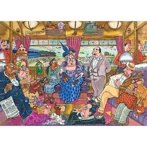 Wasgij? #9 Great Train robbery! 1000pc
