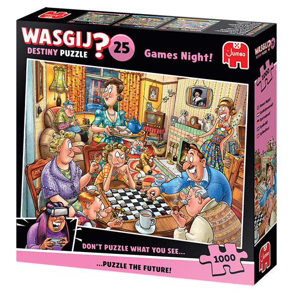 Wasgij? #25 Games Night! 1000pc
