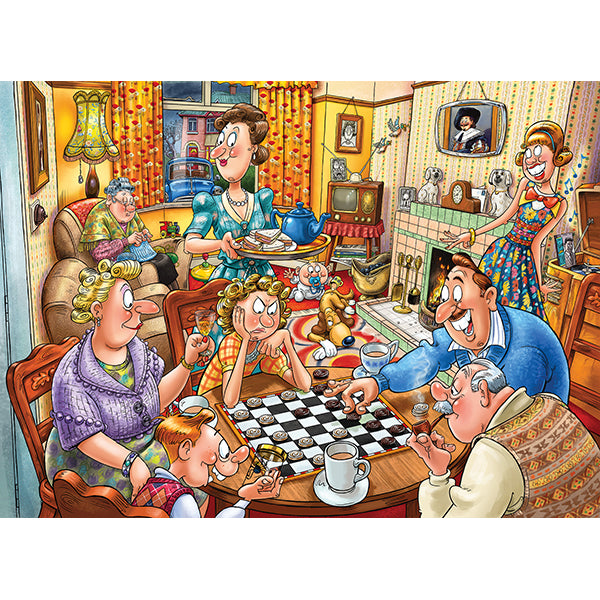 Wasgij? #25 Games Night! 1000pc