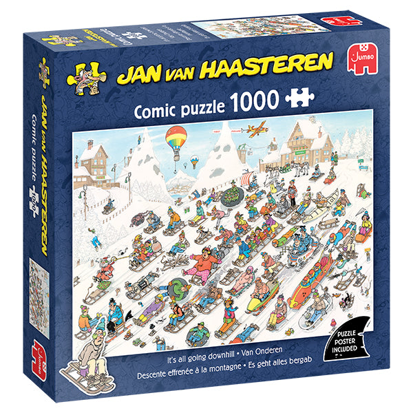 It's all Going Downhill 1000pc JVH