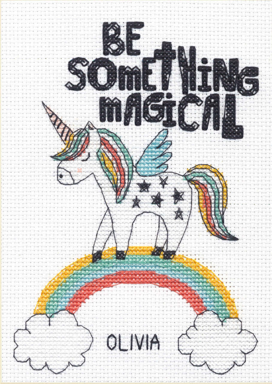 Be Something Magical Cross Stitch Kit 5X7"